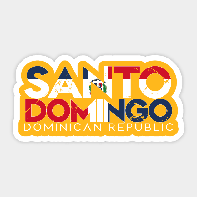 Dominican Republic Capital Sticker by bluerockproducts